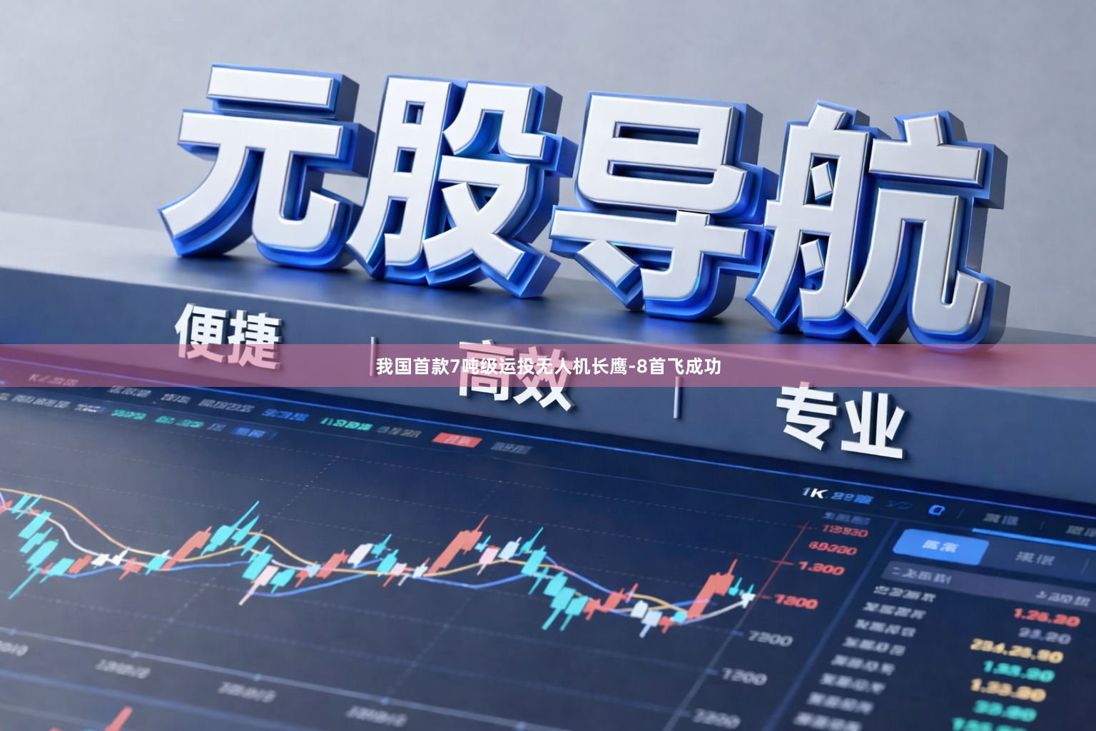 我国首款7吨级运投无人机长鹰-8首飞成功